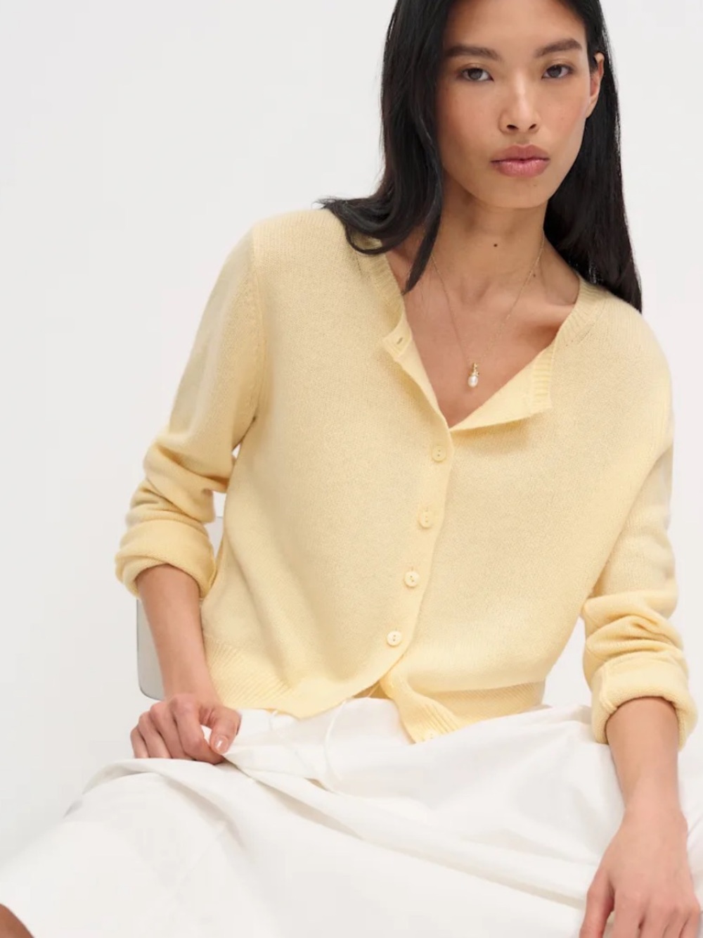 Reformation Clara Cashmere cardigan